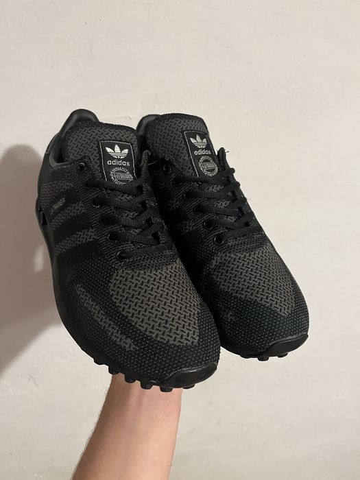 Кроссовки Adidas Originals LA Trainer черного цвета с тканым верхом