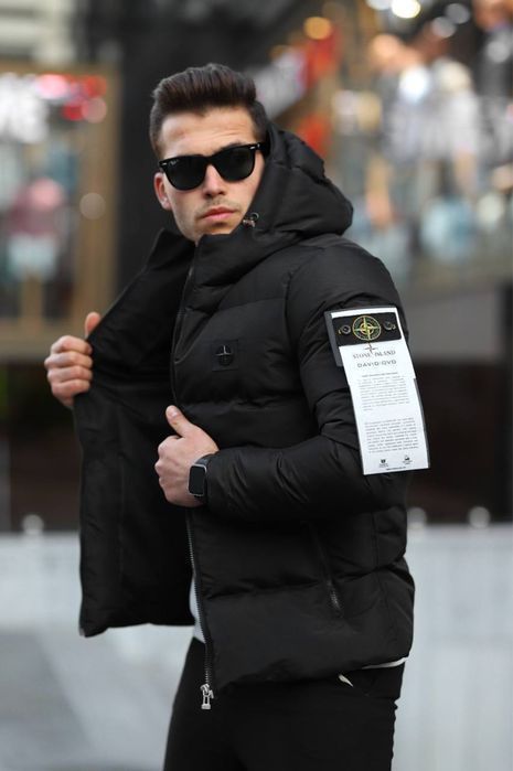 РАСПРОДАЖА! Брендовый мужской бомбер , куртка зимняя, пуховик GCC