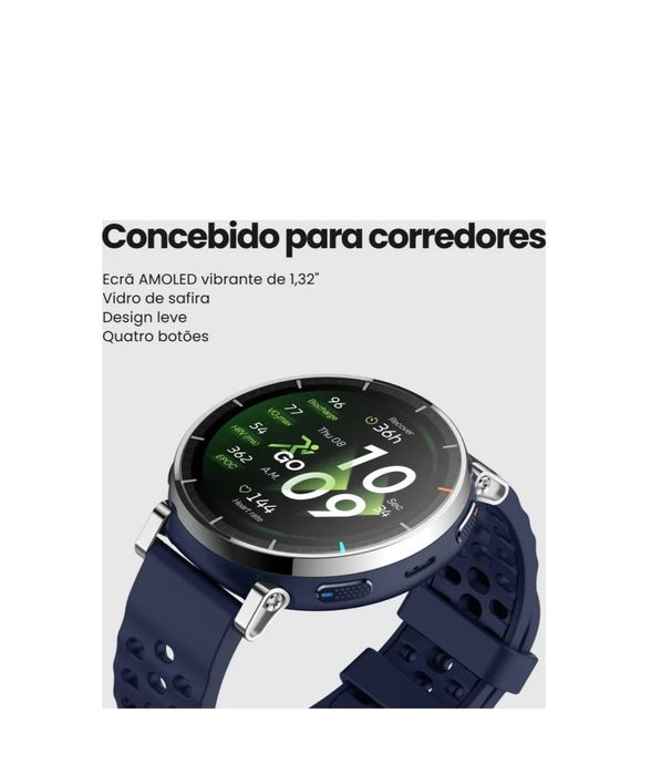 NOVO - Smartwatch AMAZFIT Active 3 Premium NFC