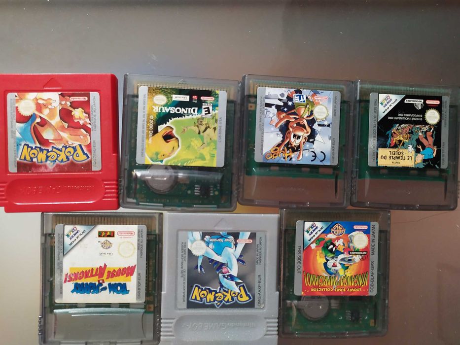 Game Boy Color + Working Games64171746635522121