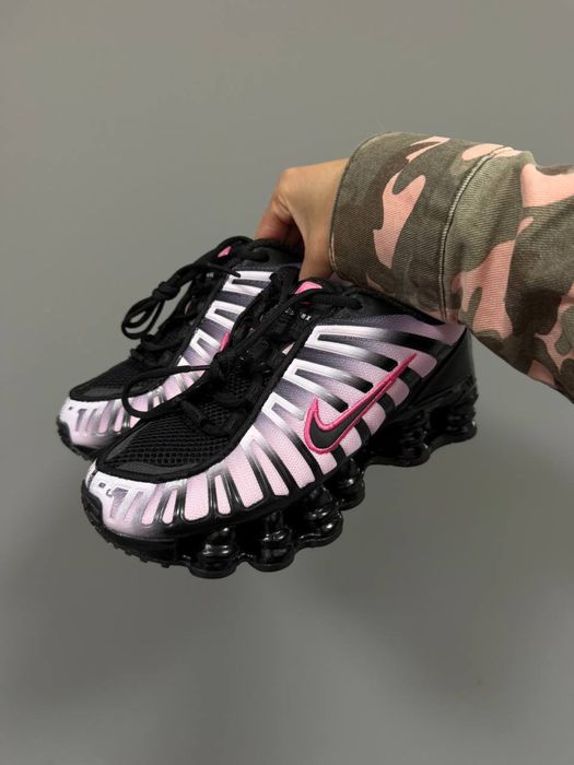 36-41 р кросівки Nike Shox Pink Black