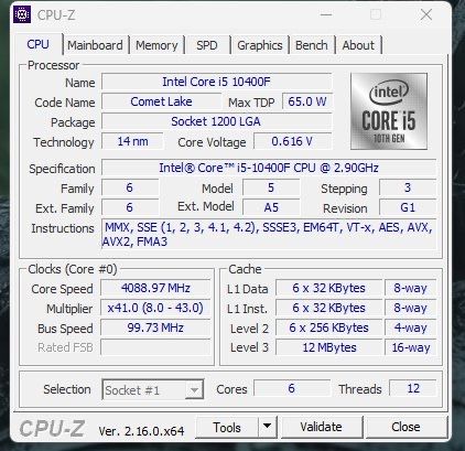 Продам компʼютер (системний блок) | Intel Core i5-10400F | 16 GB RAM