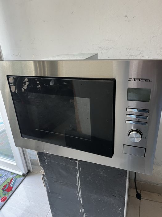 Micro-ondas de encastre Jocel JME011466 em aço inoxidável com Grill