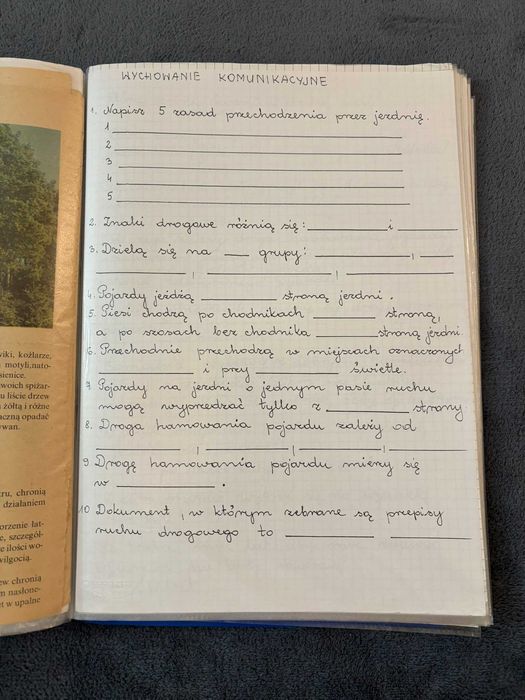 Archiwalne materiały nauczania lata 90/2000 Karty pracy, sprawdziany, metodyka