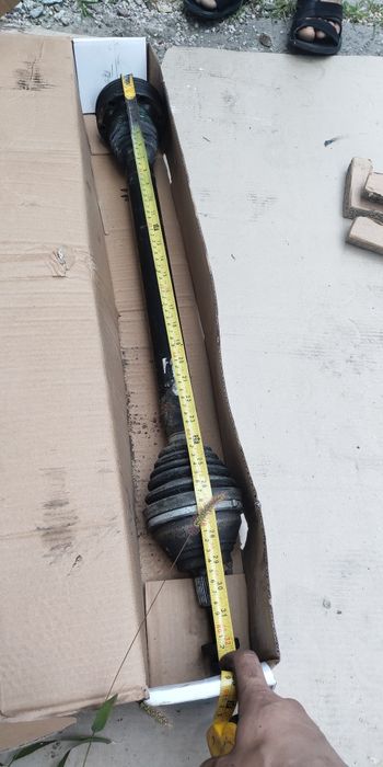 Полуось vw фольцваген golf 7 (дизель) зубов 36