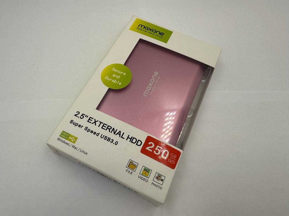 PRZENOŚNY DYSK usb MAXONE 2,5 250gb od Loombard Jarocin