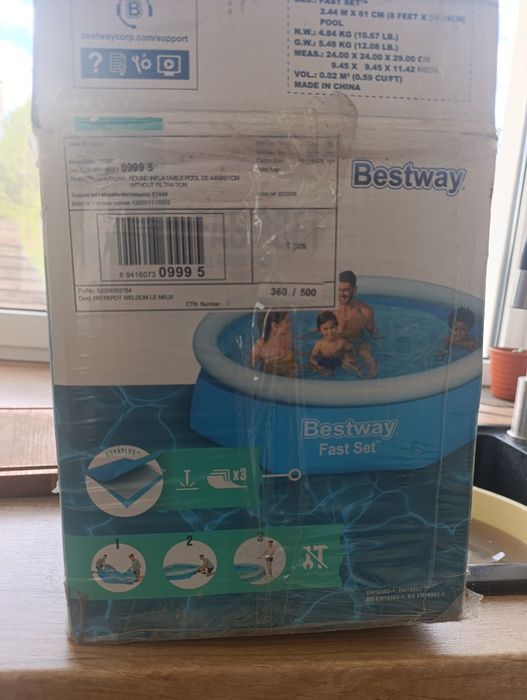 Бассейн Bestway,244*61
