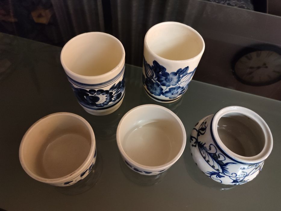 Porcelana garnki  kufle naczynia