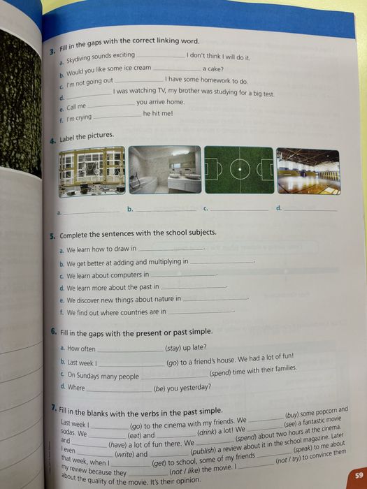 Ingles 7.° ano resumos, exercicios e testes