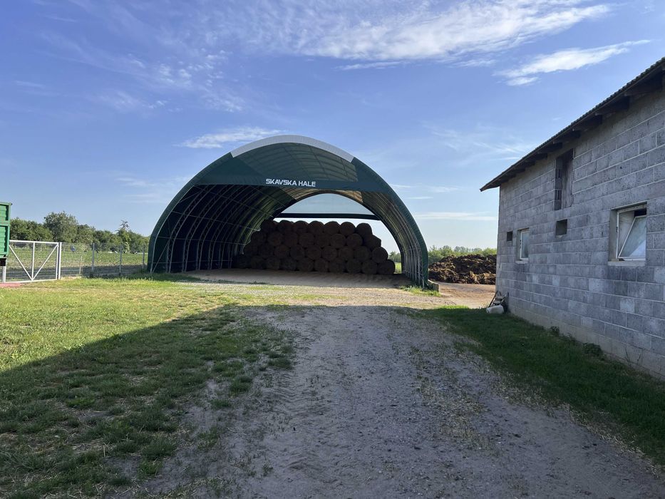 Hala Łukowa, Hala namiotowa Używana, Drugi Gatunek 13M szer. x 15m dł