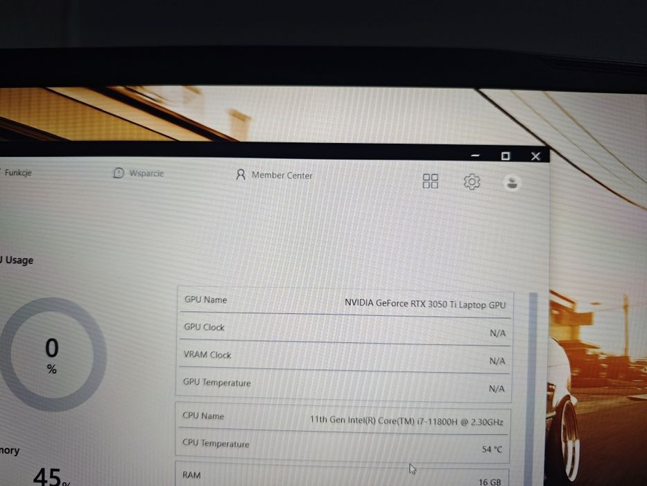 MSI Katana GF76 | i7-11800H | RTX 3050 Ti | 17.3” 144Hz | ZESTAW!