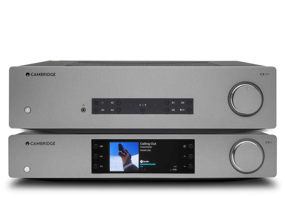Zestaw stereo CAMBRIDGE AUDIO CXA-81 v2 + CXN-100 super cena WROCŁAW
