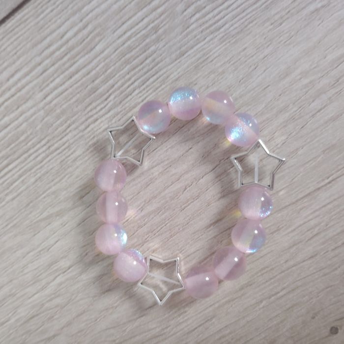 Bransoletka z koralików na gumeczce