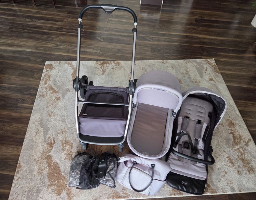 Wózek Espiro Only 2w1 gondola i spacerówka + adaptery