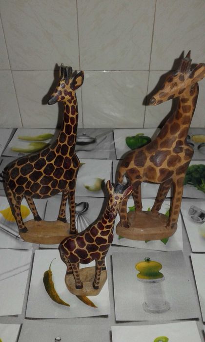 3-Girafas Decorativas