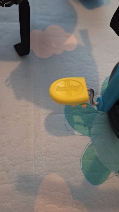Triciclo Smoby com barra parental