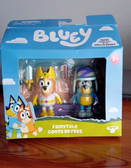 Figurki Bluey i Bingo nowe