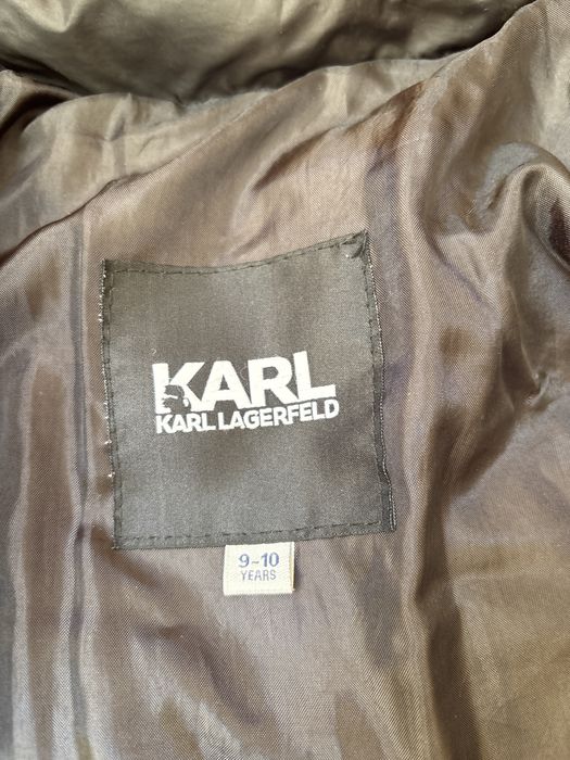 Karl Lagerfeld Куртка шапка пальто зима 134