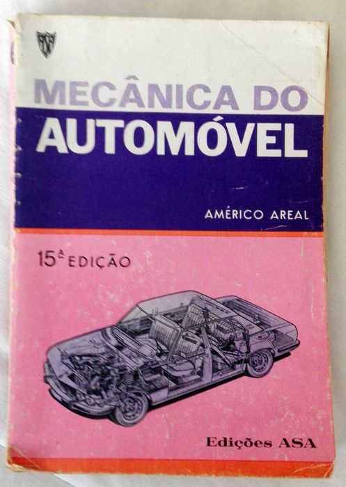 Livro Mecânica do Automóvel (antigo)