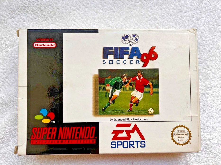 FIFA Soccer 96 Nintendo SNES Super Nintendo PAL EUR