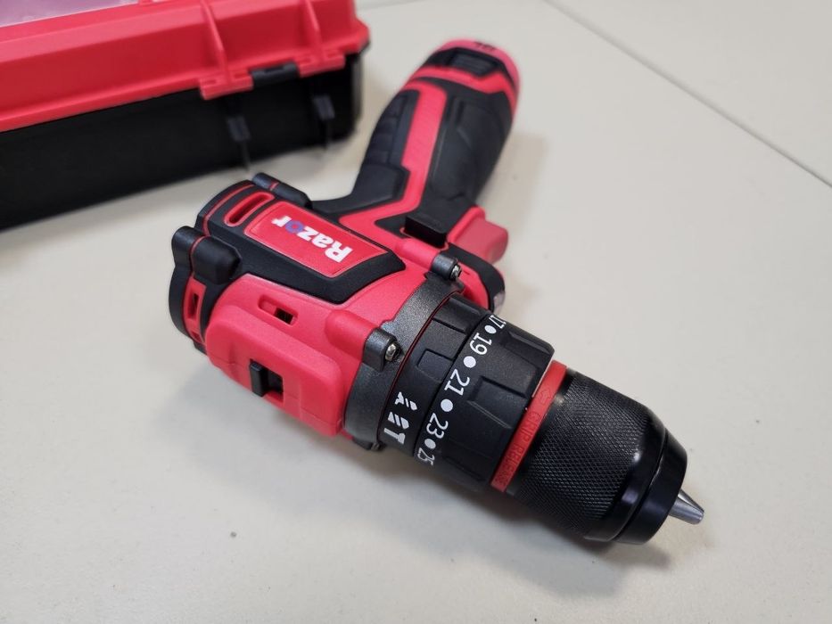 Ударный 16.8V 50Hm Бесщеточный Шуруповерт Razor BL1650 2шт Акб по 16.8V Кейс Гарантия 12мес Мощный и оч.Компактный