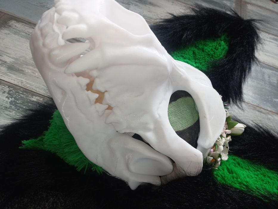 Маска дракона скал дога