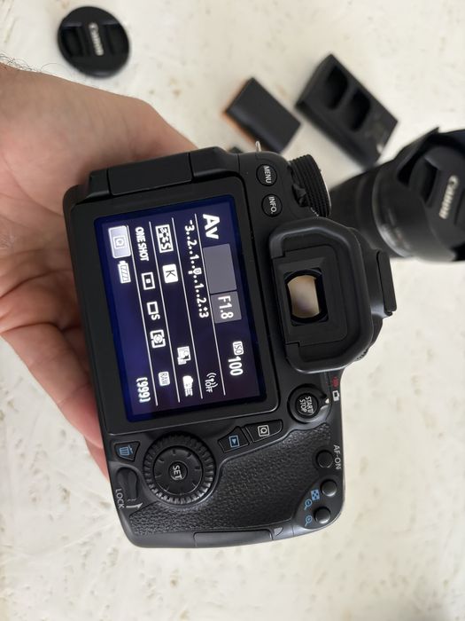 Canon Eos 70D - Lentes 18-135mm e 50mm