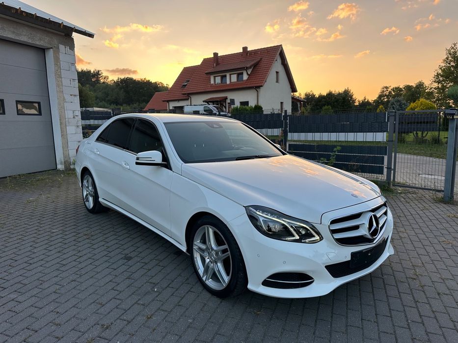Mercedes-Benz Klasa E W212 AMG Lift led xenon piękny