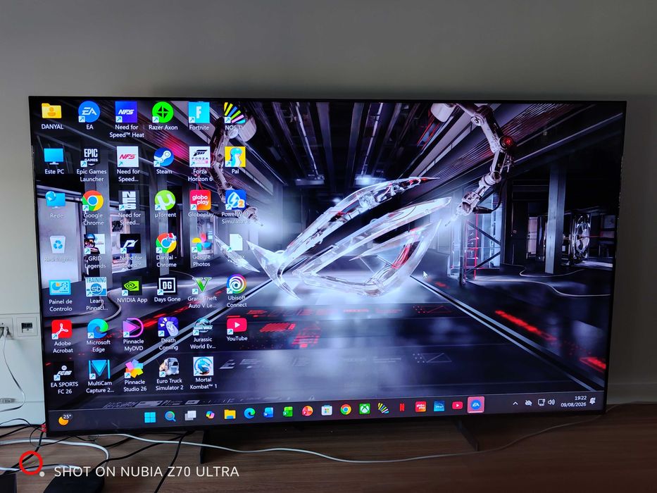 PC ASUS gaming i5 10ª geração RTX 5060