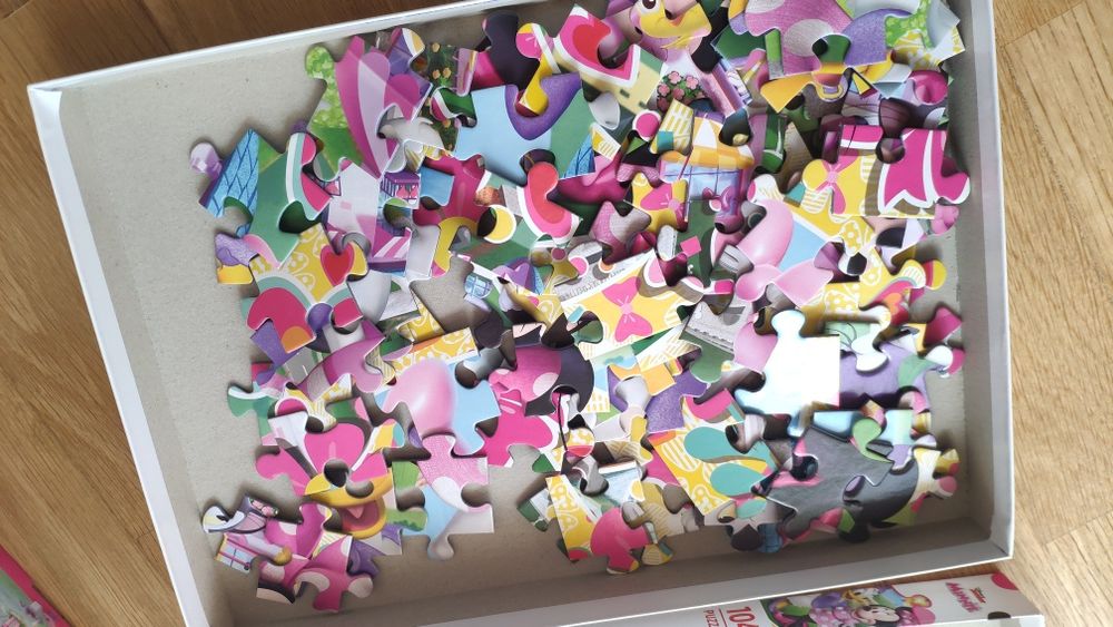 Puzzle da Margarida e Minnie