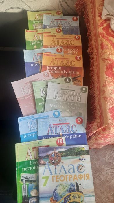 Контурні карти 8 клас історія географія