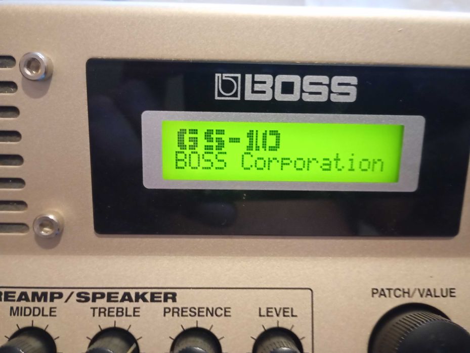 Processador de efeitos de guitarra Boss GS-10