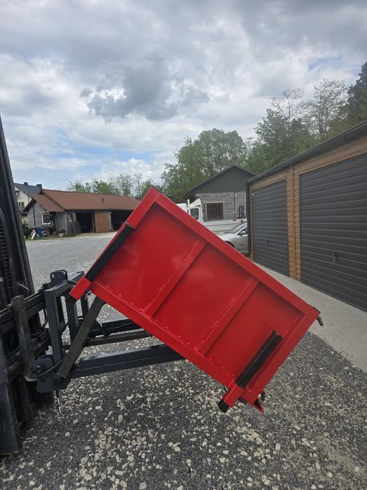 Nowa solidna skrzynia z kiprem hydraulicznym 1.5 m GWARANCJA