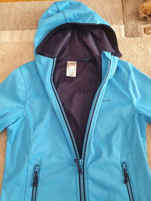 Kurtka softshell Quechua dla chłopca, dla dziewczynki 116/122