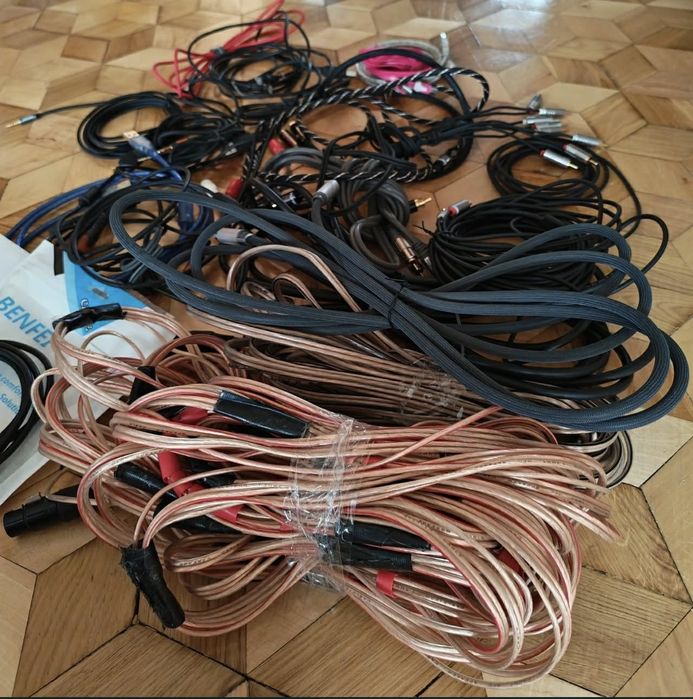 Kable głośnikowe & audio.