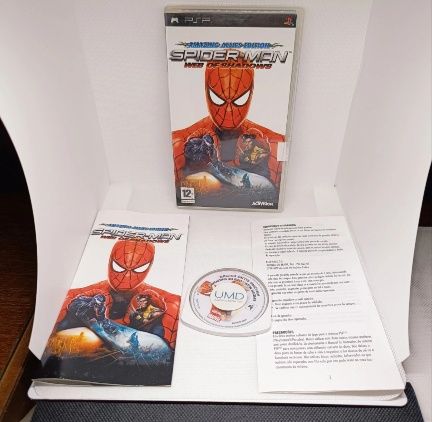 Spider-man: Web of Shadows Amazing Allies Edition PSP Sony PlayStation Portable