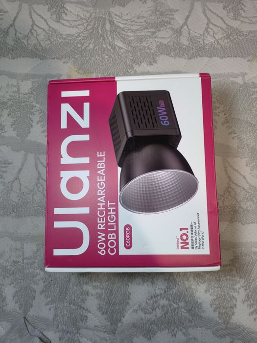 Портативна лампа ULANZI C60 RGB  60Вт для зйомки трансляцій блогерів
