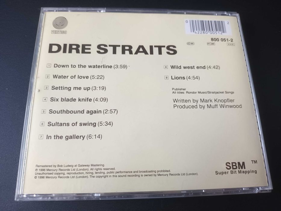 Dire Straits - Dire Straits (1996) Remasterizado