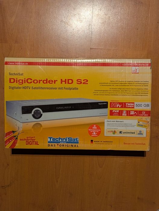 Decoder satelitarny TechniSat digicorder hd s2