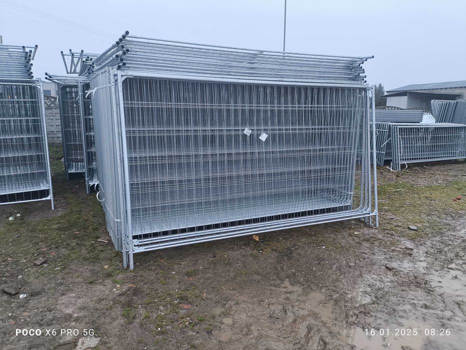 Ogrodzenie ażurowe Panel Płot 3,5x2m ZESTAW 35mb wzmocnione narożniki