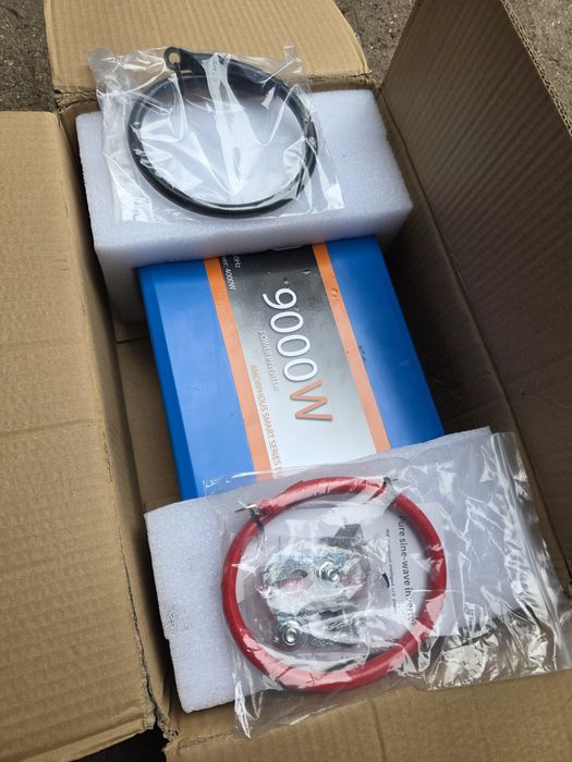 Przetwornica 9000w 12v 24v DC 230C AC 4000w Sinus 8000w falownik Inwerter offgrid