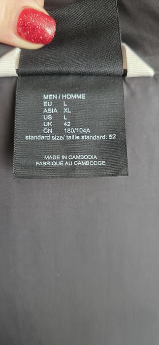 Чоловічий  натуральний пуховик Jack Wolfskin L