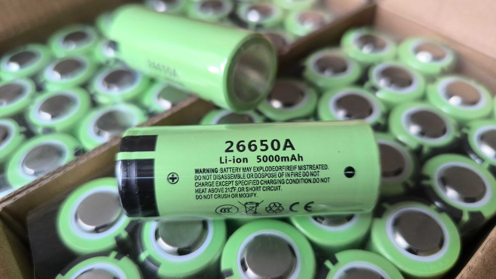 Аккумулятор Panasonic  26650А 3.7V 5000 mah 3,7в