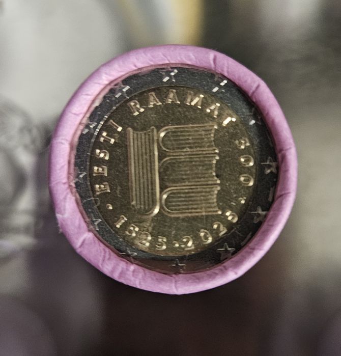 Moedas 2 euros comemorativas 2025