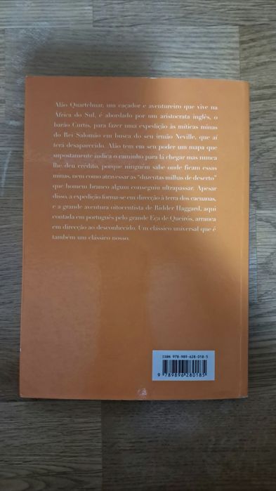 As Minas de Salomão, Ridder Haggard