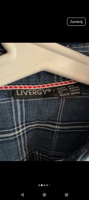 Livergy koszula w kratę