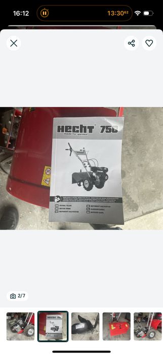 Glebogryzarka Hecht 750