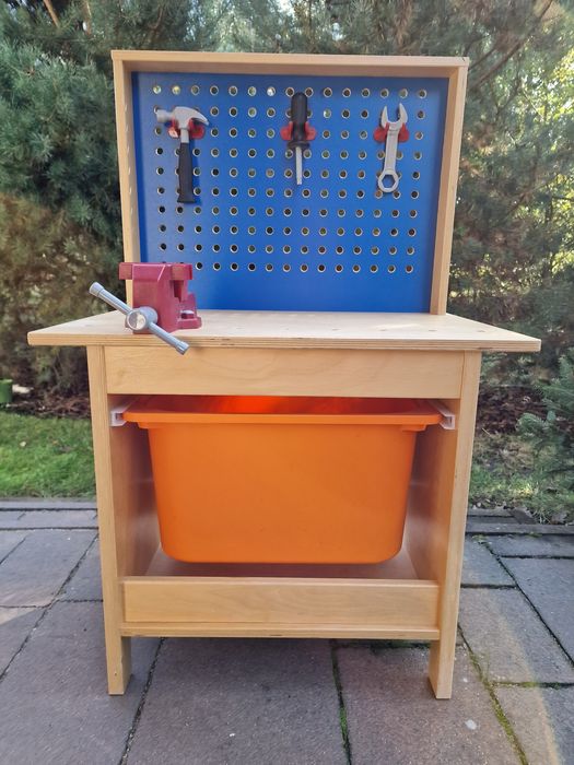 Warsztat dla dzieci ikea duktig

Stan bardzo dobry. Sklejka cała, pod