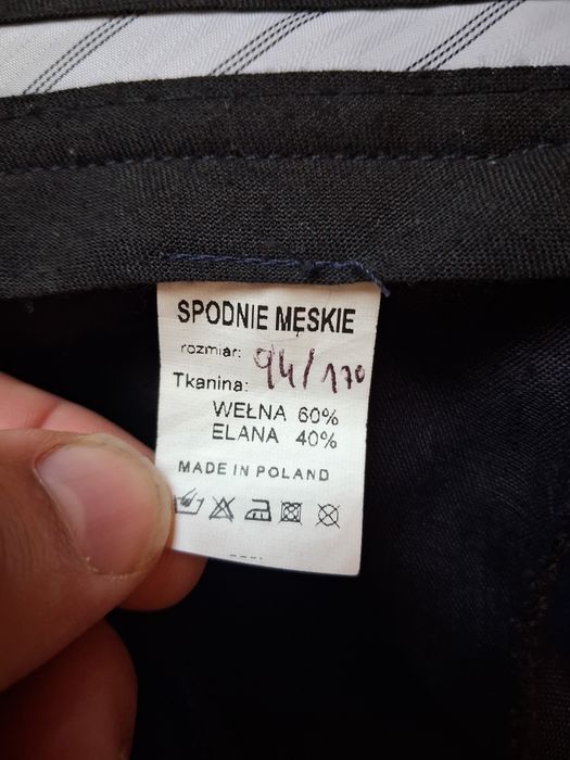 Garnitur męski 52 jak nowy