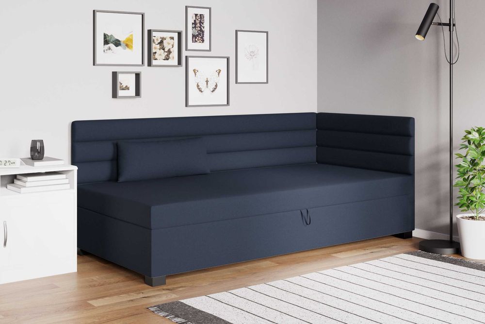 Łóżko młodzieżowe Sofa Wersalka pojemnik na pościel materac w cenie!